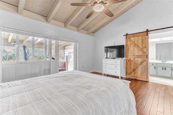 Bedroom, Interior, Wooden Ceilings, Wood Texture Flooring