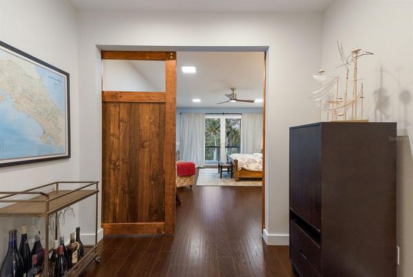 Interior, Recessed Lighting, Wood Texture Flooring