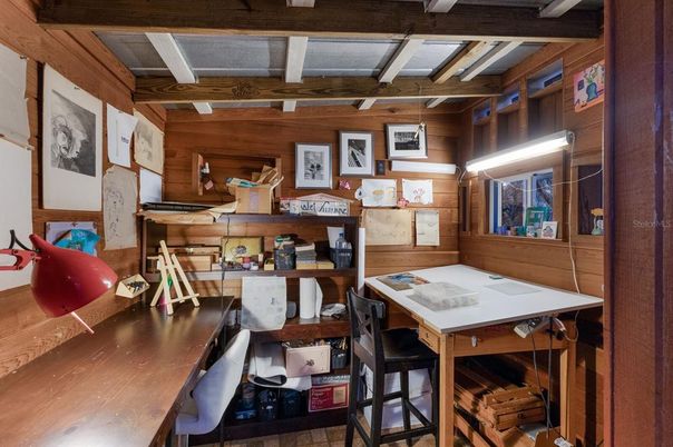 Dining room, Interior, Wooden Walls
