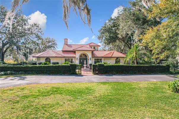 Backyard, Exterior, Facade, Mediterranean