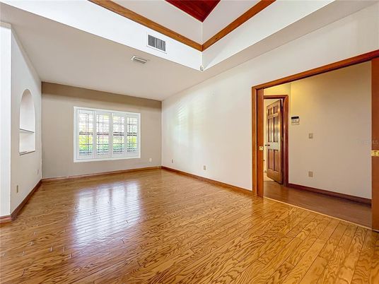 Empty room, Interior, Wood Texture Flooring