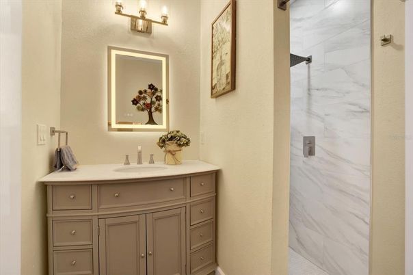 Bathroom, Interior, Marble Walls