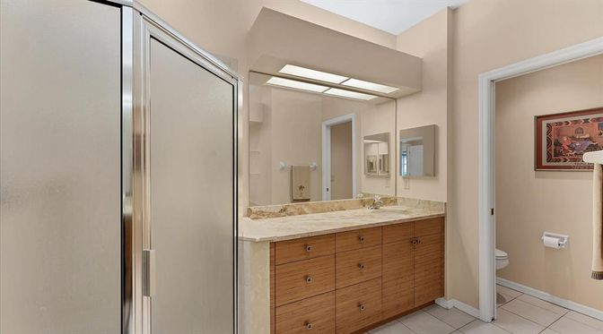 Bathroom, Glass Shower, Interior