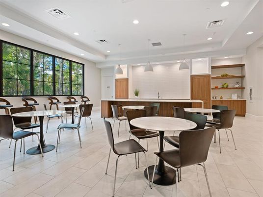 Dining room, Interior, Kitchen, Pendant Lights, Recessed Lighting