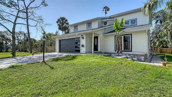Attached, Backyard, Exterior, Facade, Farmhouse