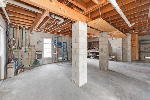 Interior, Stone Walls, Wooden Beams