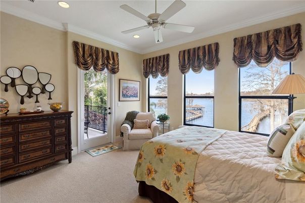 Bedroom, Interior, Recessed Lighting, Water