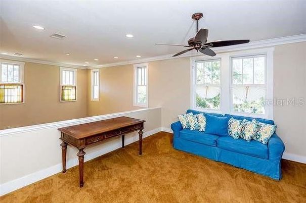 Game Room, Interior, Recessed Lighting