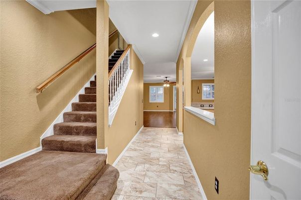 Interior, Marble, Recessed Lighting
