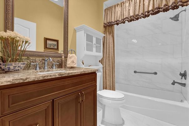 Bathroom, Interior, Marble Walls