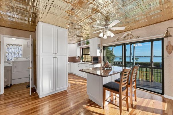 Interior, Kitchen, Water, Wood Texture Flooring