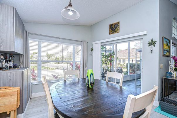 Dining room, Interior, Wood Texture Flooring