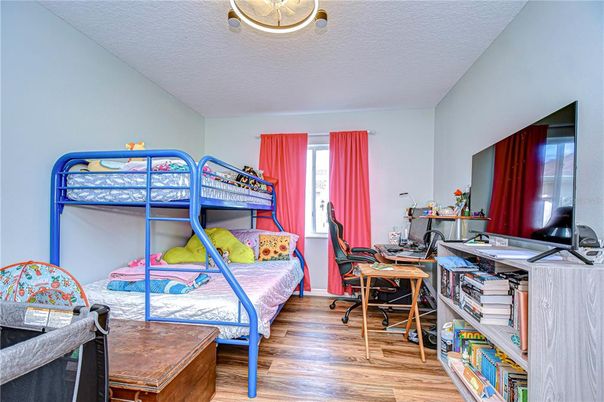 Bedroom, Home Office, Interior, Wood Texture Flooring