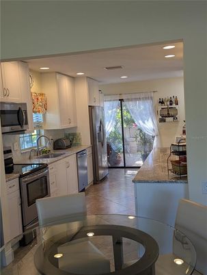 Interior, Kitchen, Recessed Lighting, Stainless Steel Appliances