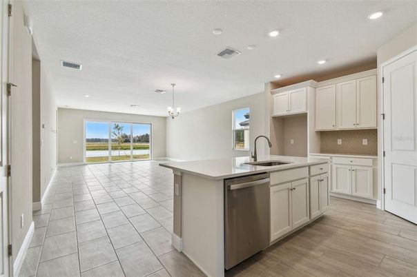 Interior, Kitchen, Pendant Lights, Recessed Lighting