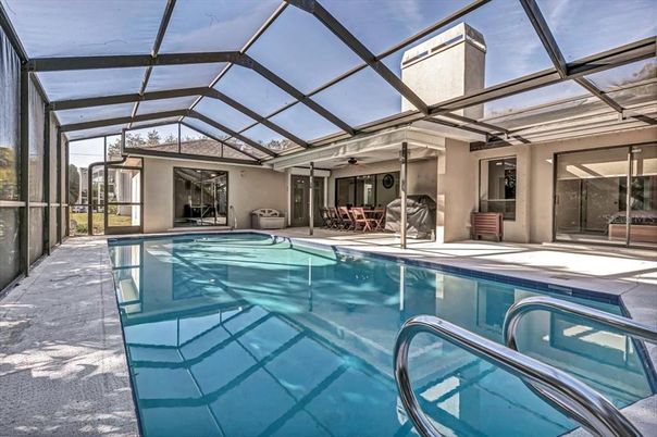Glass Ceilings, Interior, Pool, Sun Room