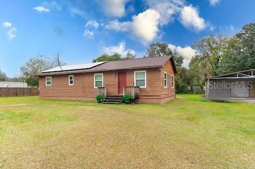 Backyard, Exterior, Solar Panels