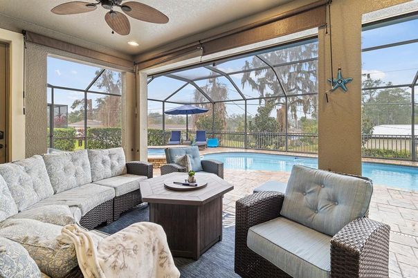 Glass Ceilings, Interior, Pool, Recessed Lighting, Sun Room