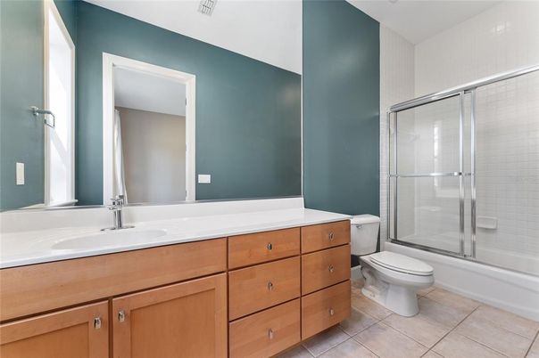 Bathroom, Dual Sink Vanities, Glass Shower, Interior