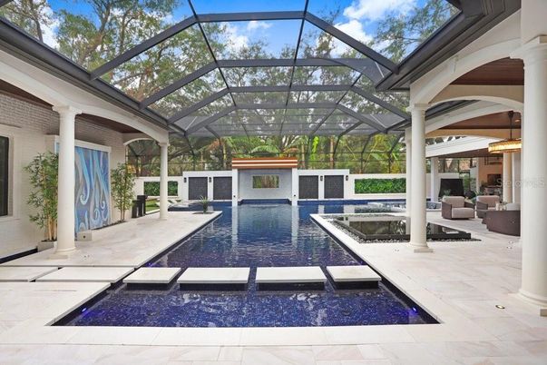 Glass Ceilings, Interior, Pool, Sun Room