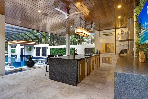 Interior, Recessed Lighting, Wooden Ceilings