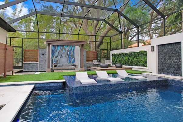 Glass Ceilings, Interior, Pool, Sun Room