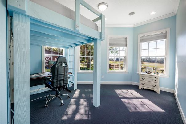 Home Office, Interior, Recessed Lighting