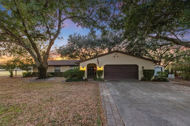 Attached, Backyard, Exterior, Facade, Ranch