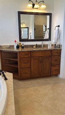 Bathroom, Dual Sink Vanities, Interior