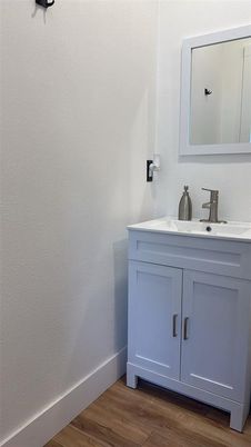 Bathroom, Interior, Wood Texture Flooring