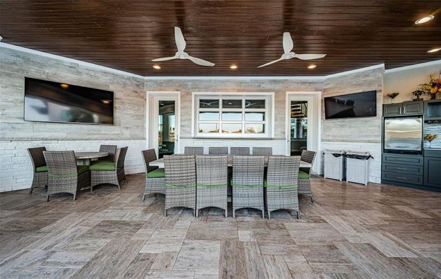 Exterior, Interior, Kitchen, Recessed Lighting, Stainless Steel Appliances