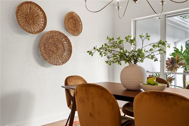 Dining room, Interior, Wood Texture Flooring