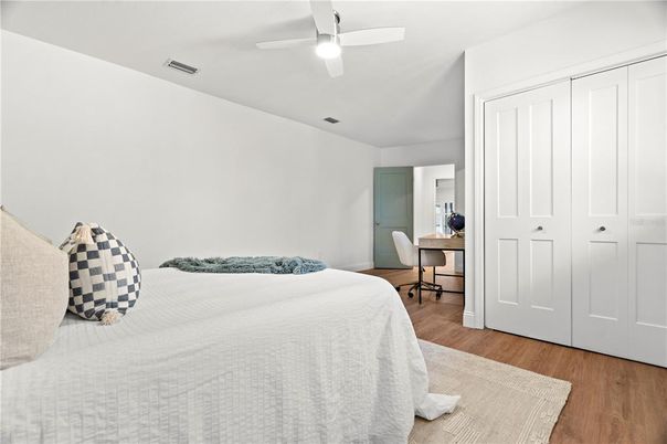 Bedroom, Home Office, Interior, Wood Texture Flooring