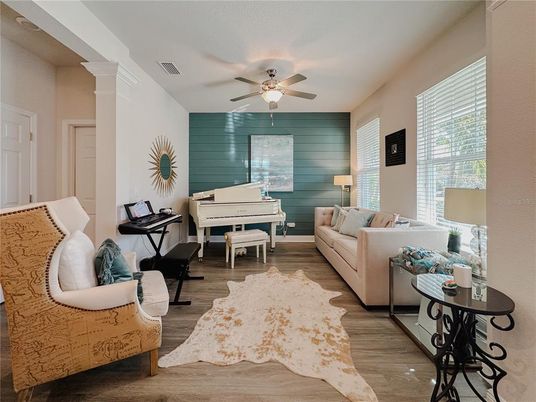 Interior, Living room, Piano, Wood Texture Flooring
