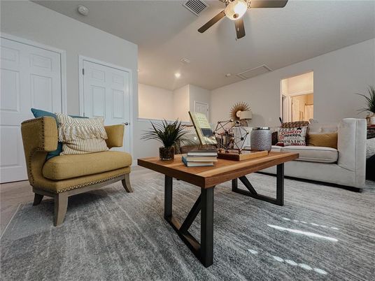Home Office, Interior, Living room