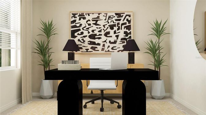 Home Office, Interior