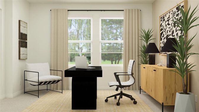 Home Office, Interior