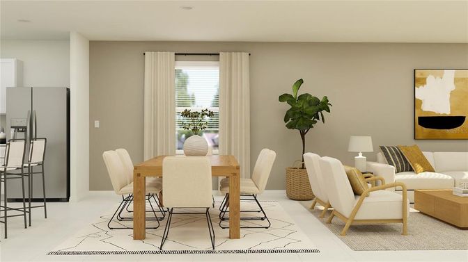 Dining room, Interior