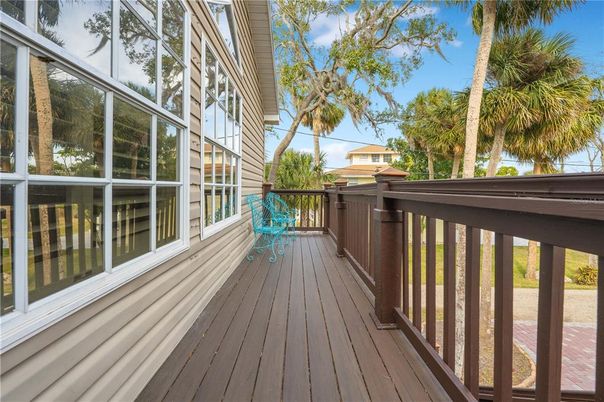 Exterior, Wood Texture Flooring