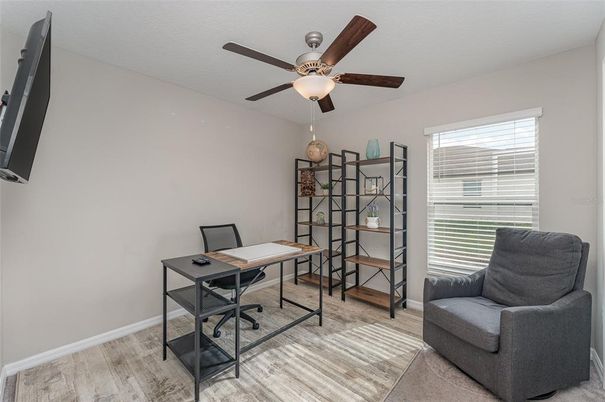 Home Office, Interior, Wood Texture Flooring