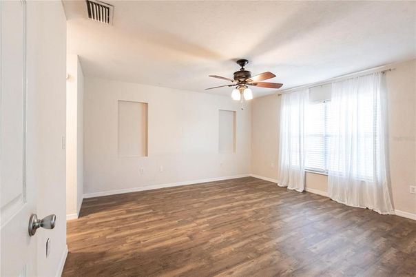 Empty room, Interior, Wood Texture Flooring