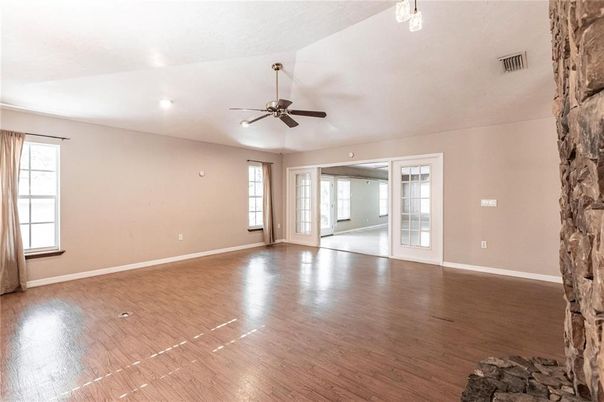 Empty room, Interior, Wood Texture Flooring