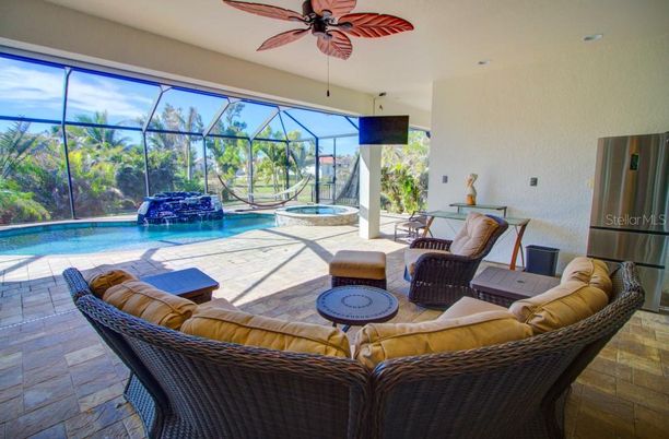 Glass Ceilings, Interior, Living room, Pool, Sun Room