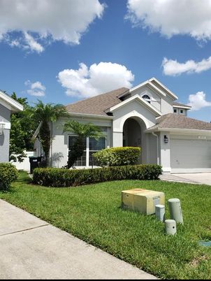 Attached, Backyard, Exterior, Facade, Mediterranean