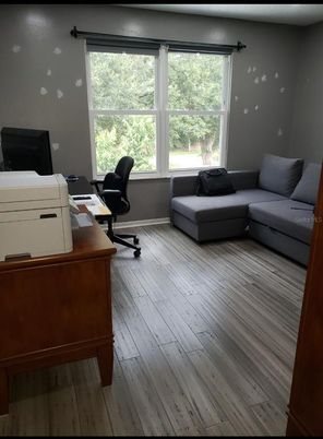 Home Office, Interior, Wood Texture Flooring