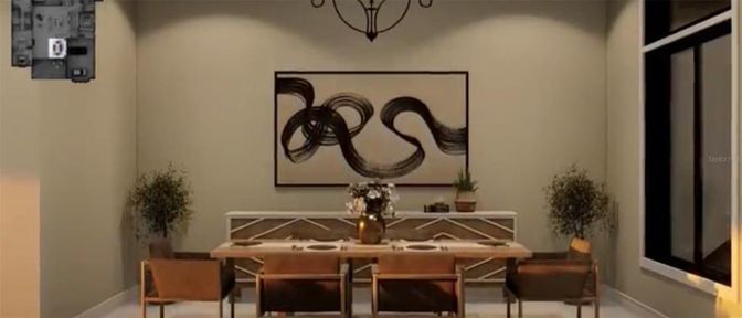 Chandelier, Dining room, Interior