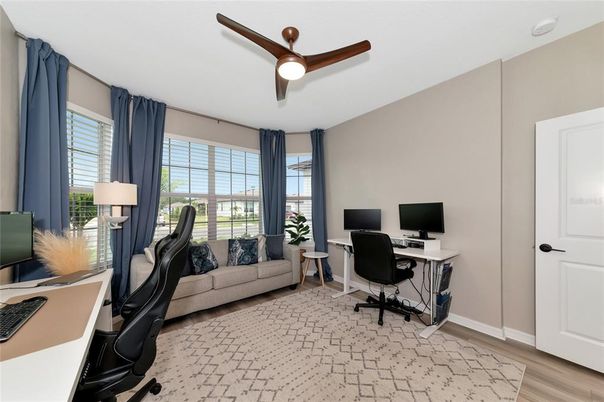 Home Office, Interior, Wood Texture Flooring