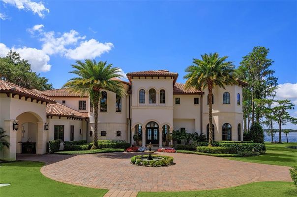 Backyard, Exterior, Facade, Mediterranean