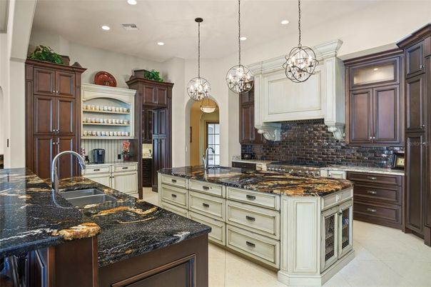 Interior, Kitchen, Pendant Lights, Recessed Lighting