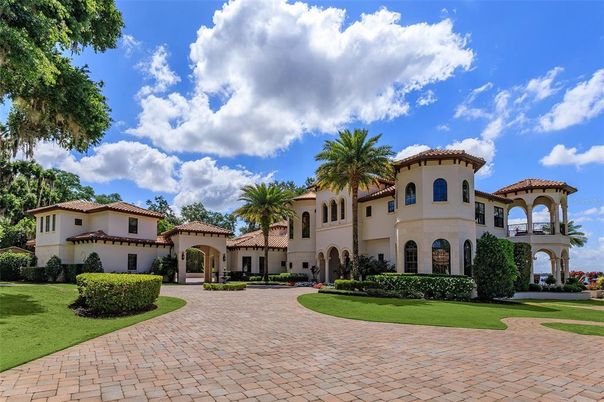 Backyard, Exterior, Facade, Mediterranean